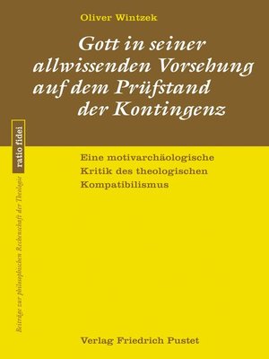 cover image of Gott in seiner allwissenden Vorsehung auf dem Prüfstand der Kontingenz
